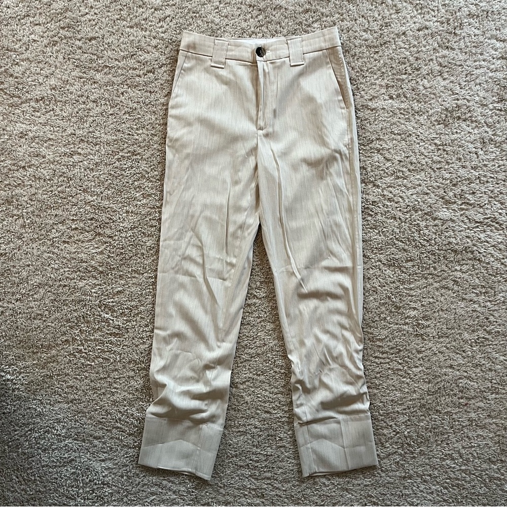 Ganni Cream Pants | EU36